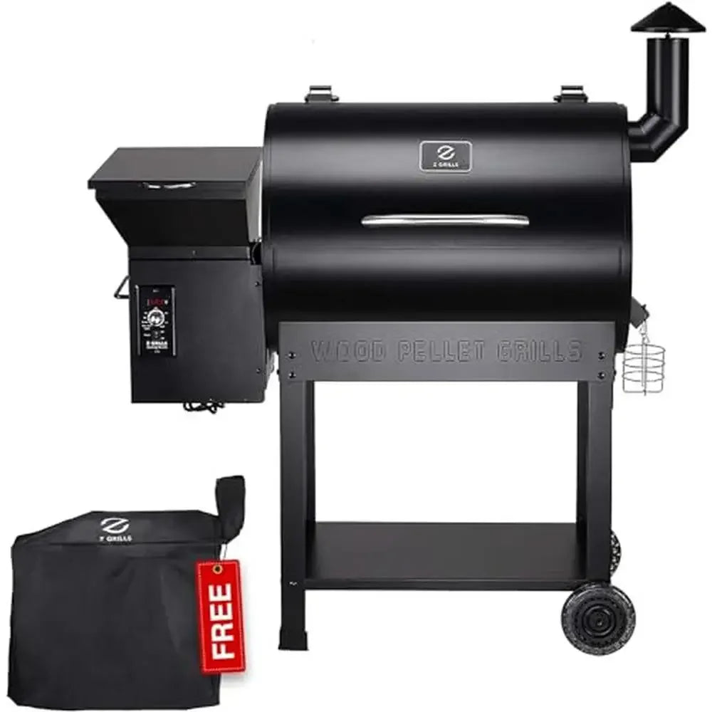 Ultimate 8-in-1 Wood Pellet Grill & Smoker with Auto Temp Controls