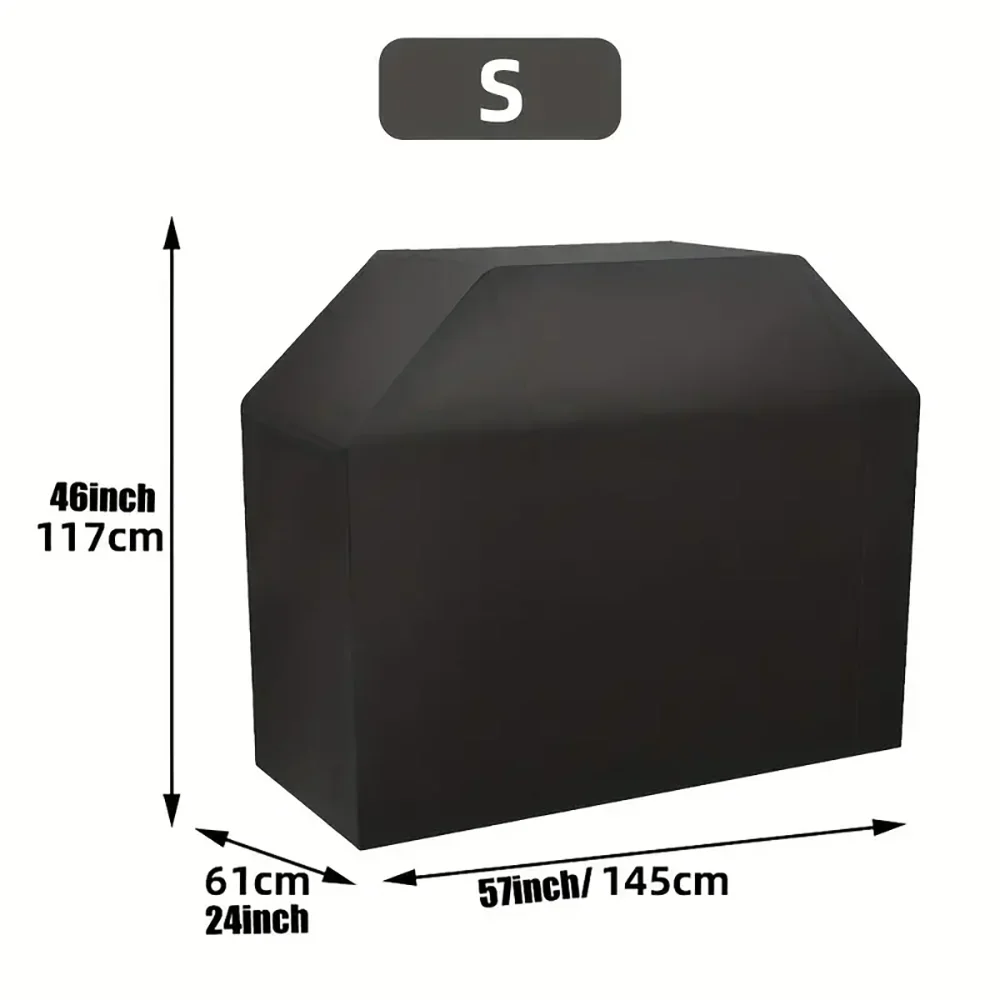 BBQ Cover Outdoor Rain Protective Barbecue Cover Round