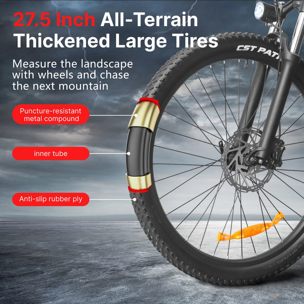 HX Q5 2000W 27.5-inch Electric Mountain Bike