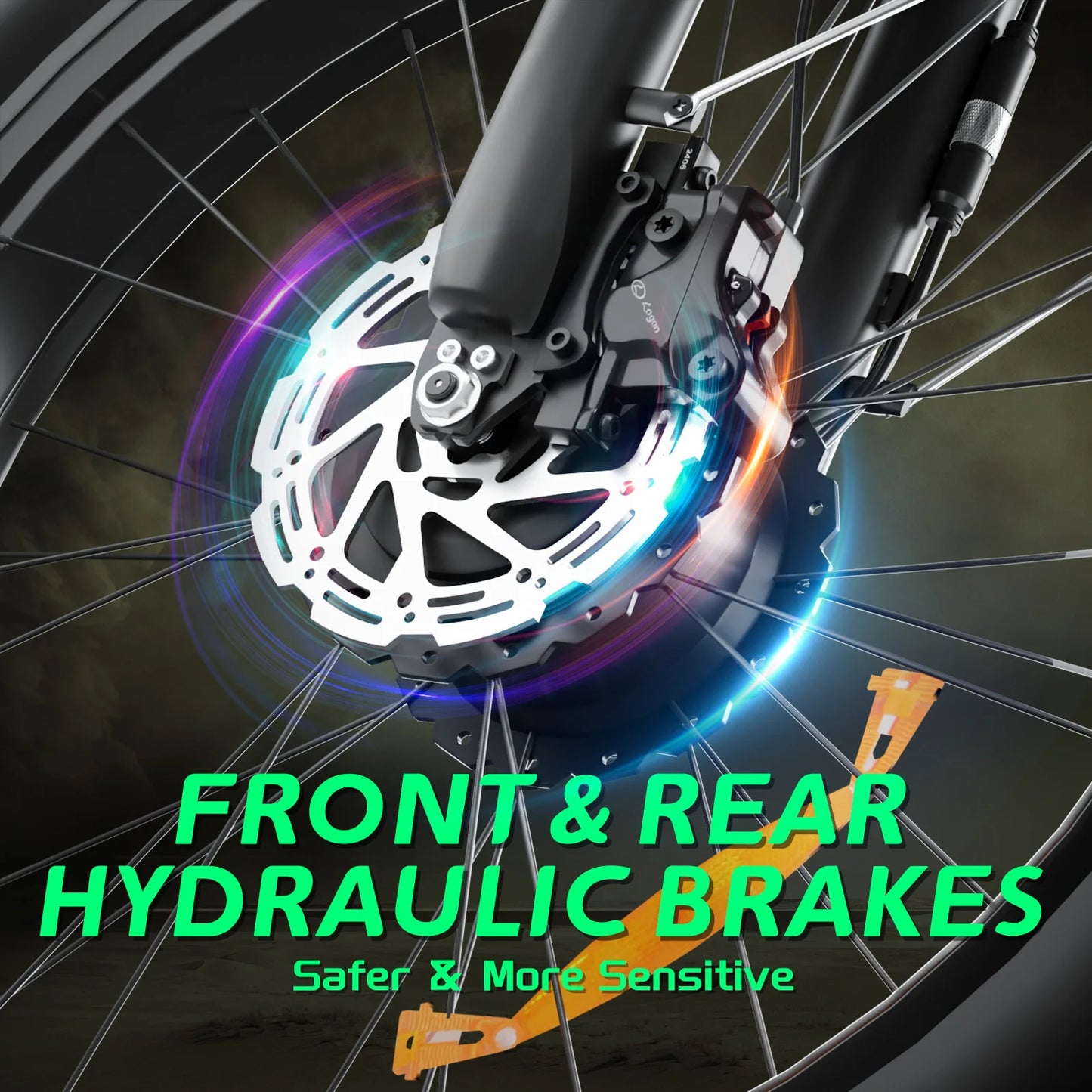 35 MPH High Speed, Electric Bike for All-Terrain
