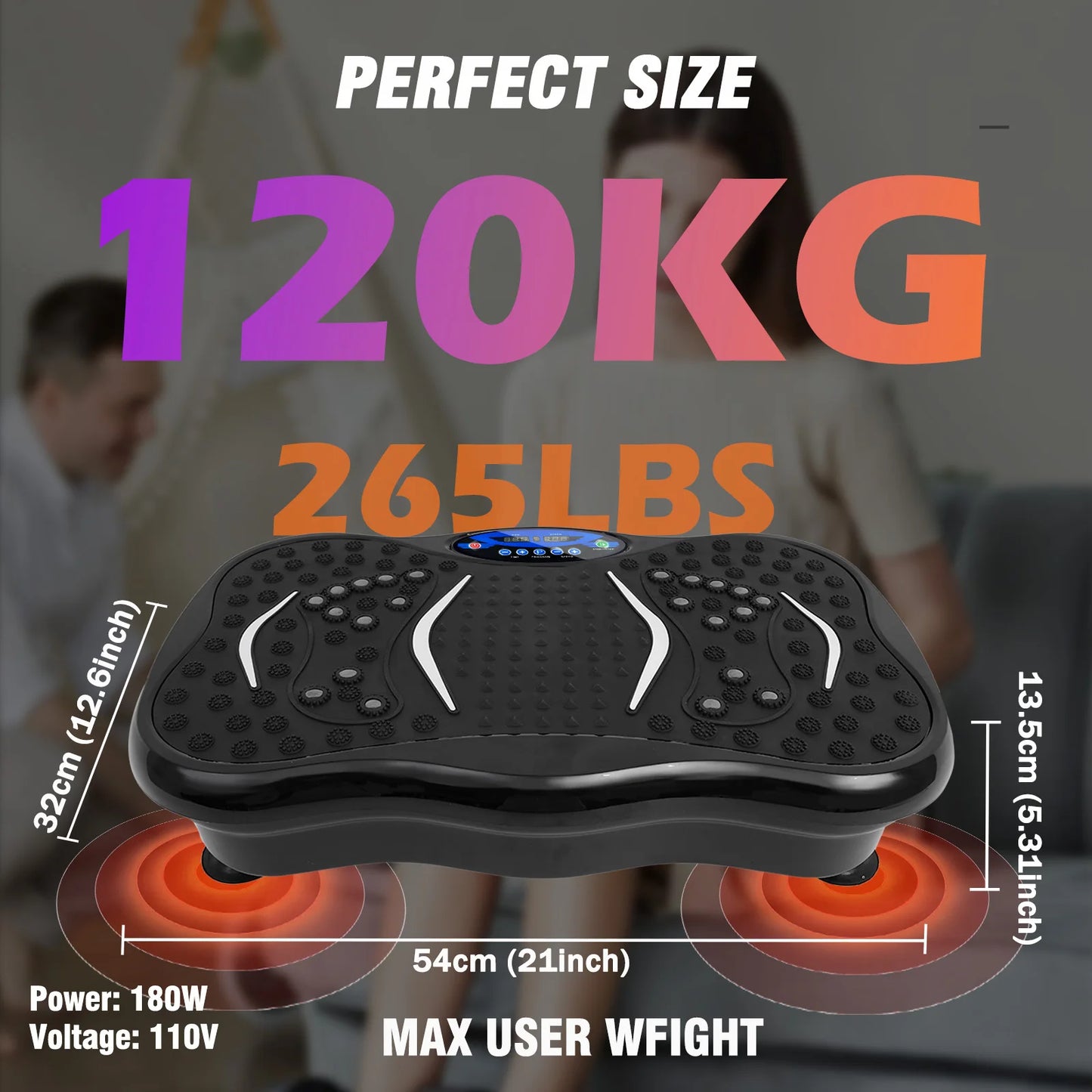Fat-Burning Full Body Vibration Exercise Machine