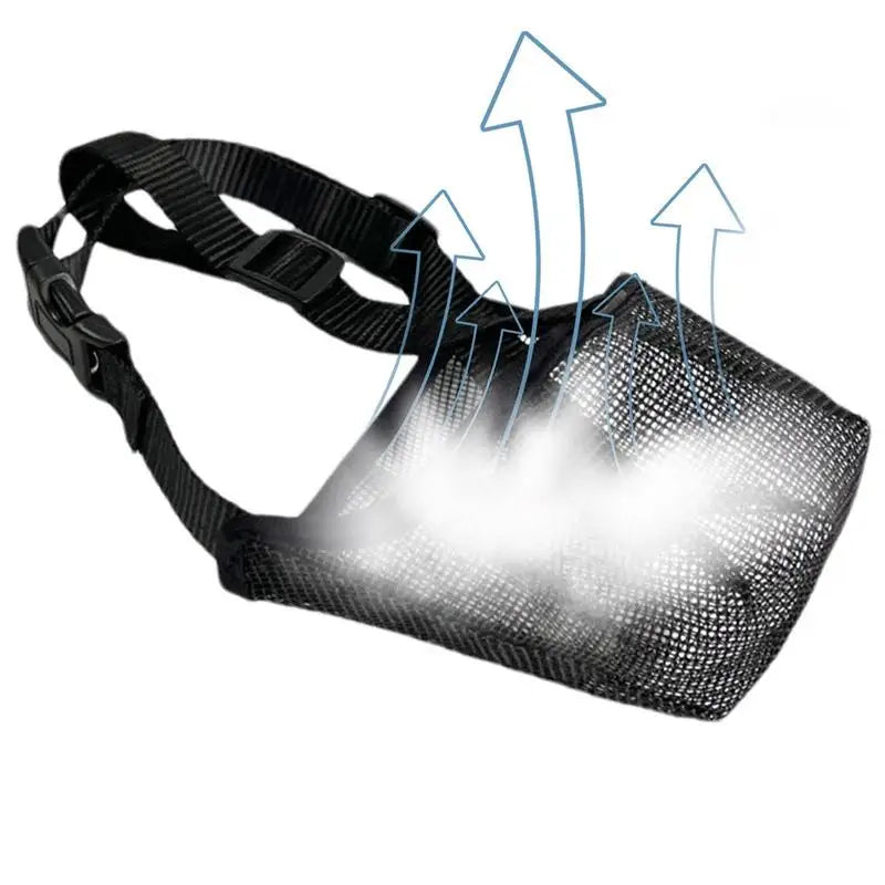 Pet Dog Muzzles Adjustable Breathable