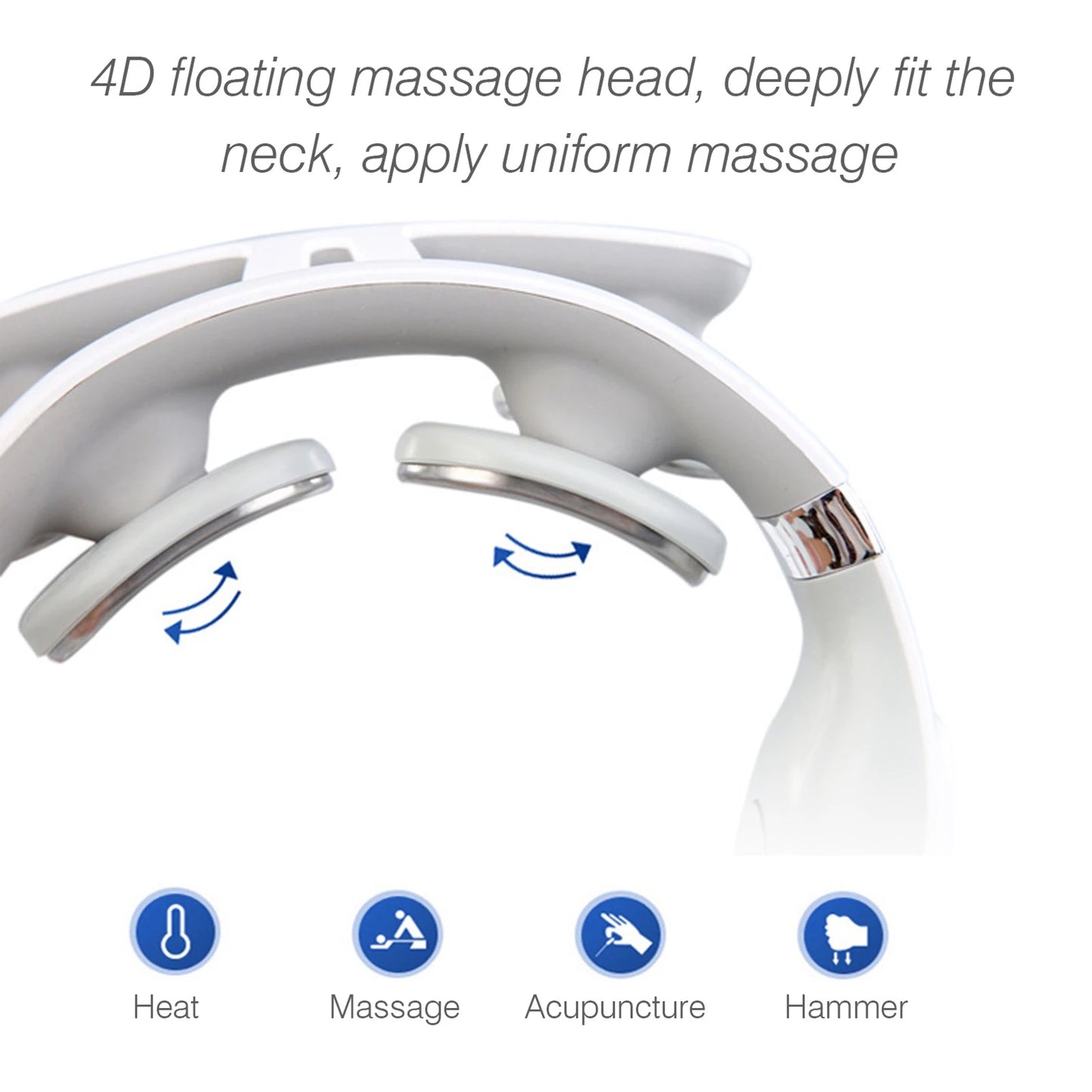 4 Head Neck and spine Massage Machine