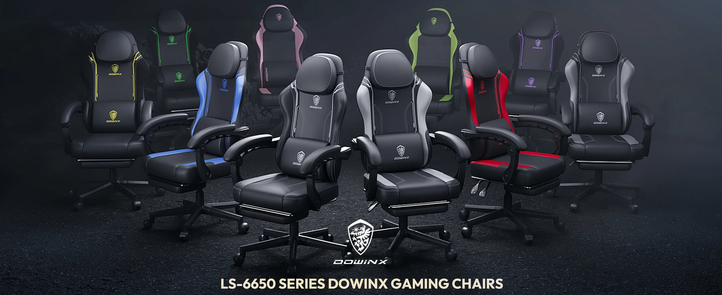 Gaming Chair with Pocket Spring Cushions