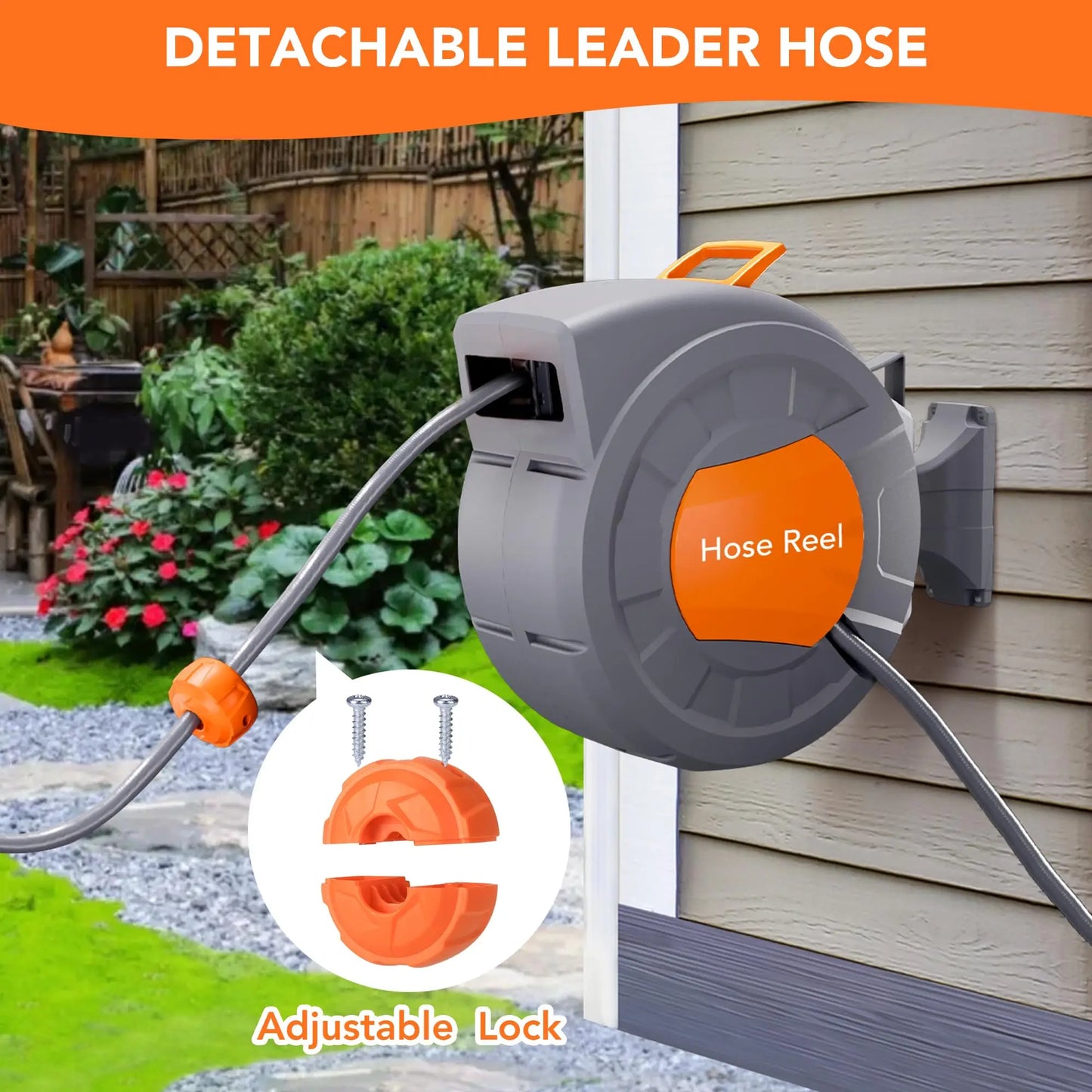 Built to Last, Garden Retractable Hose Reel
