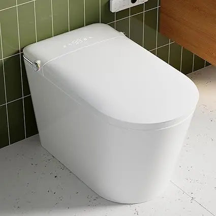 Smart Toilet with Bidet Built in with Foot Sensor Operation