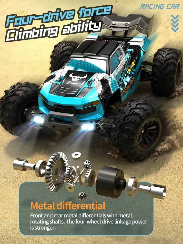 4WD RC Professional Racing 2.4G High Speed Off-Road Drift Car