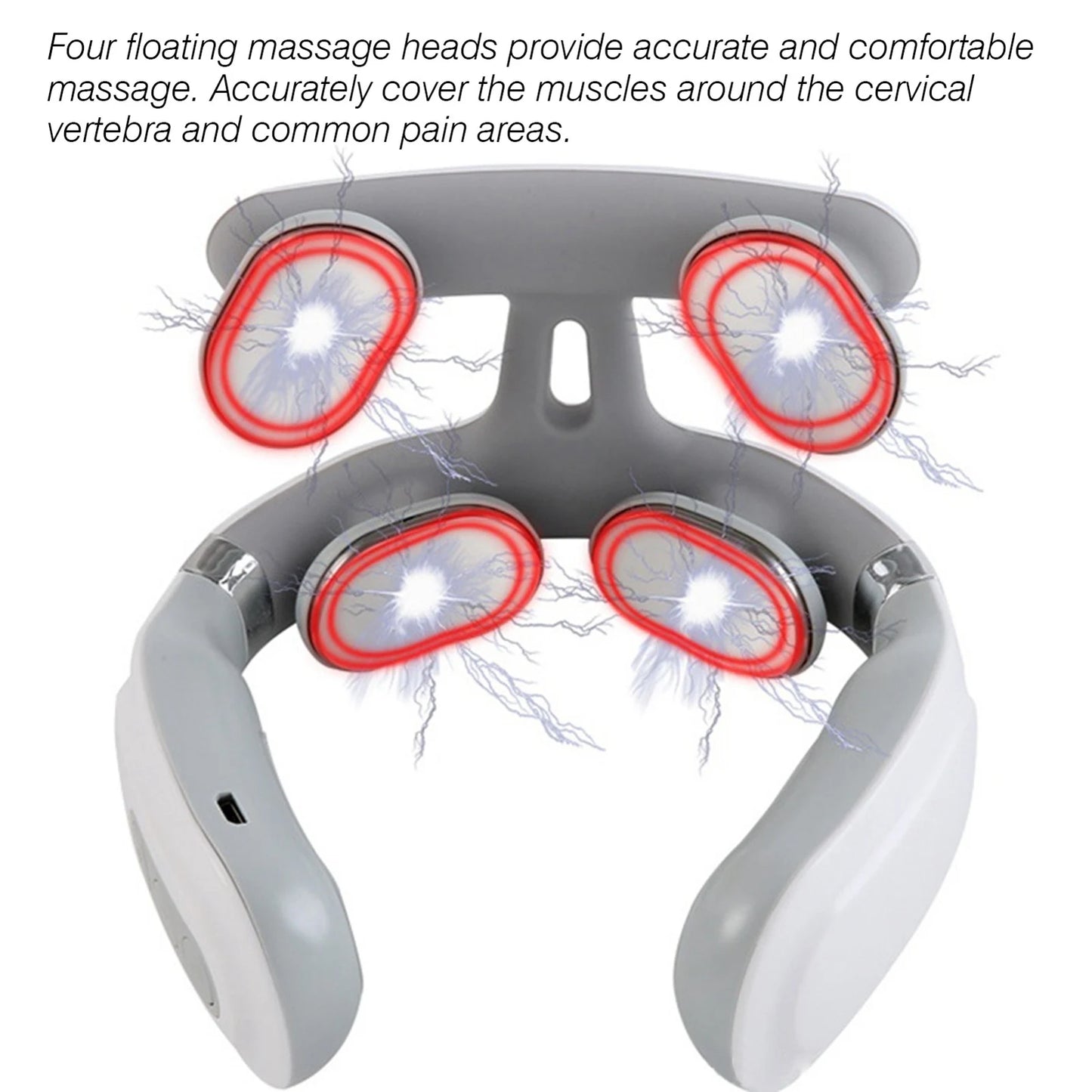 4 Head Neck and spine Massage Machine