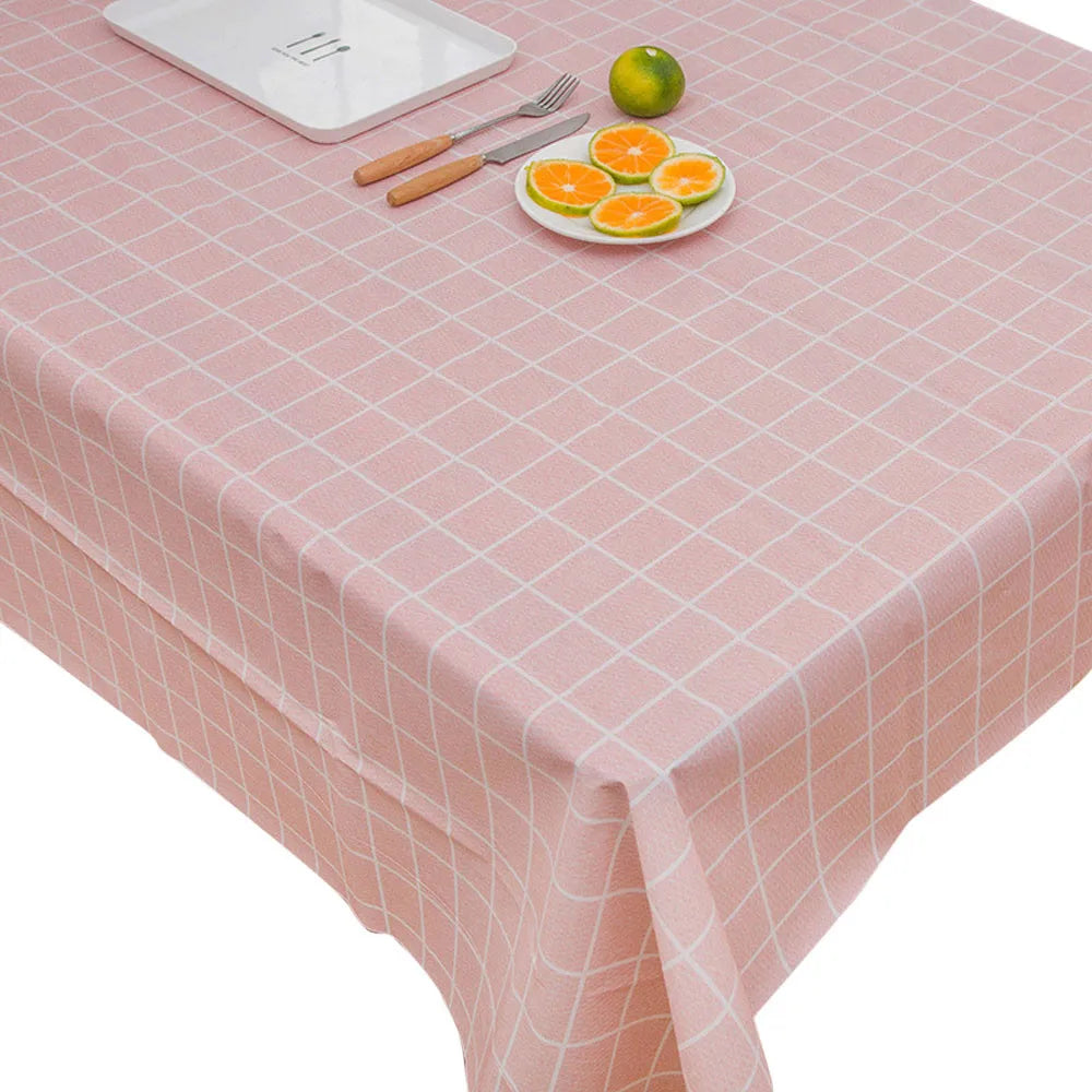 Rectangle Wipe Clean Party Tablecloth Cover