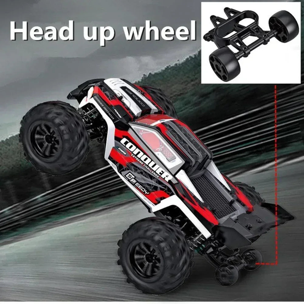 2024 New 1:16 Scale Large RC Control Car 2.4G 4WD Off Road Monster Truck