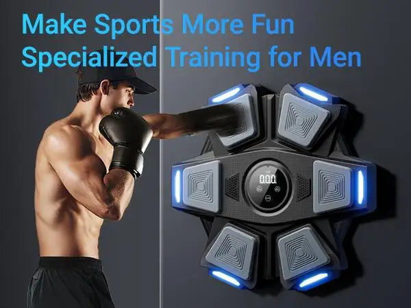 Musical boxing machine, suitable for both adults and children