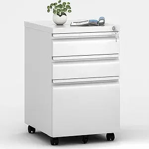 Metal Storage Cabinet with Adjustable Shelves
