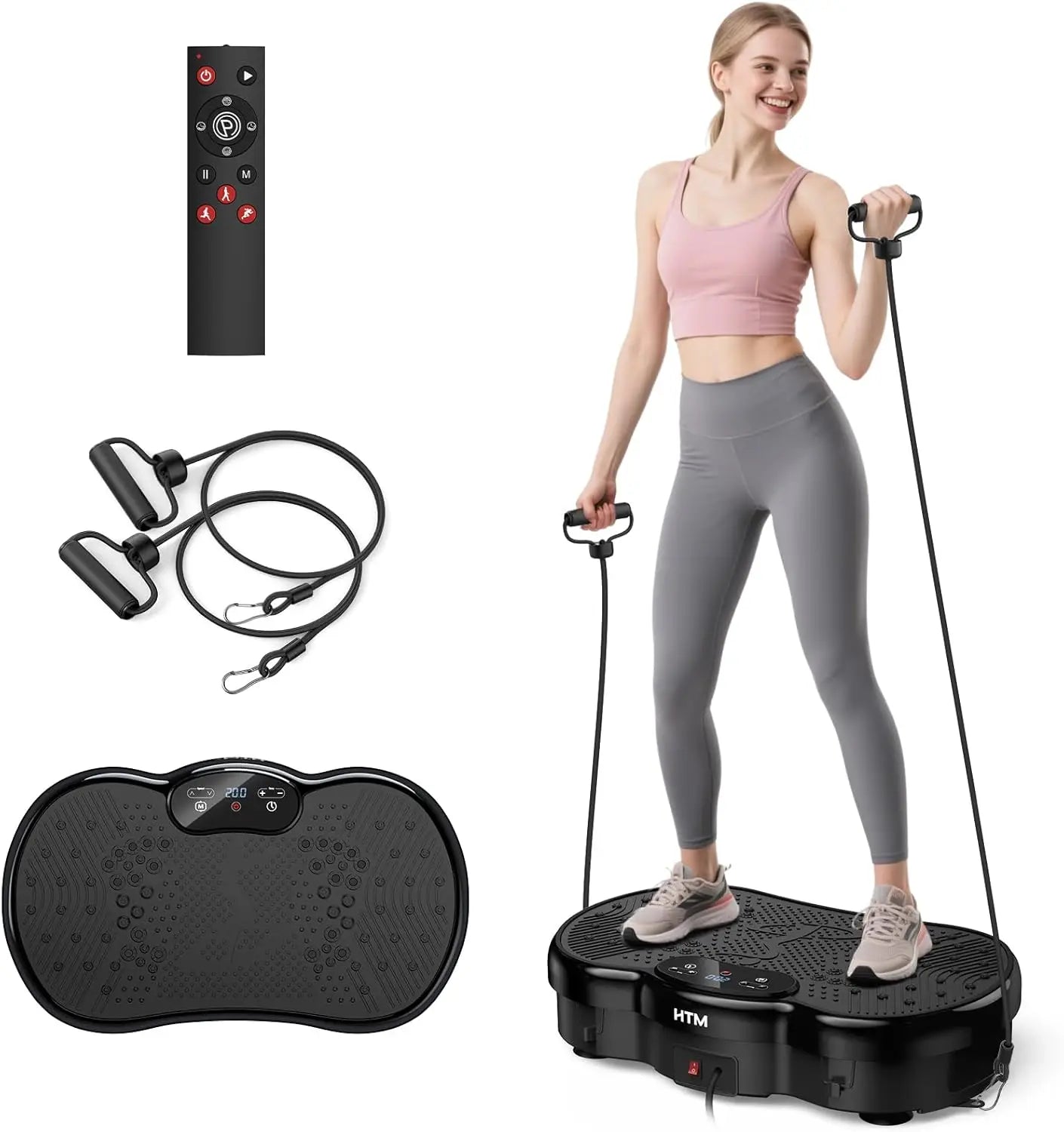 Whole Body Vibration Plate Exercise Machine
