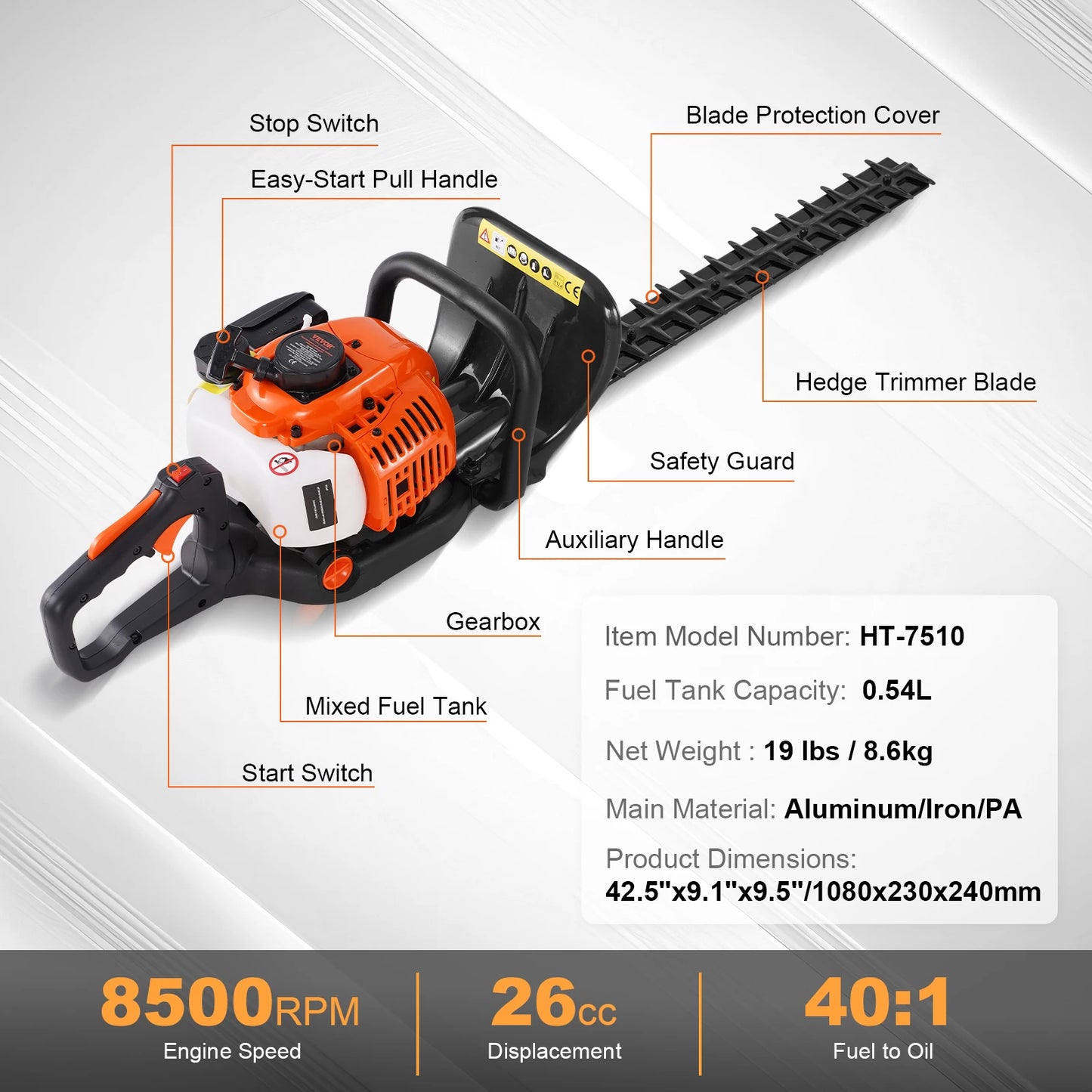 6- in-1 Multi-Functional Trimming Tools