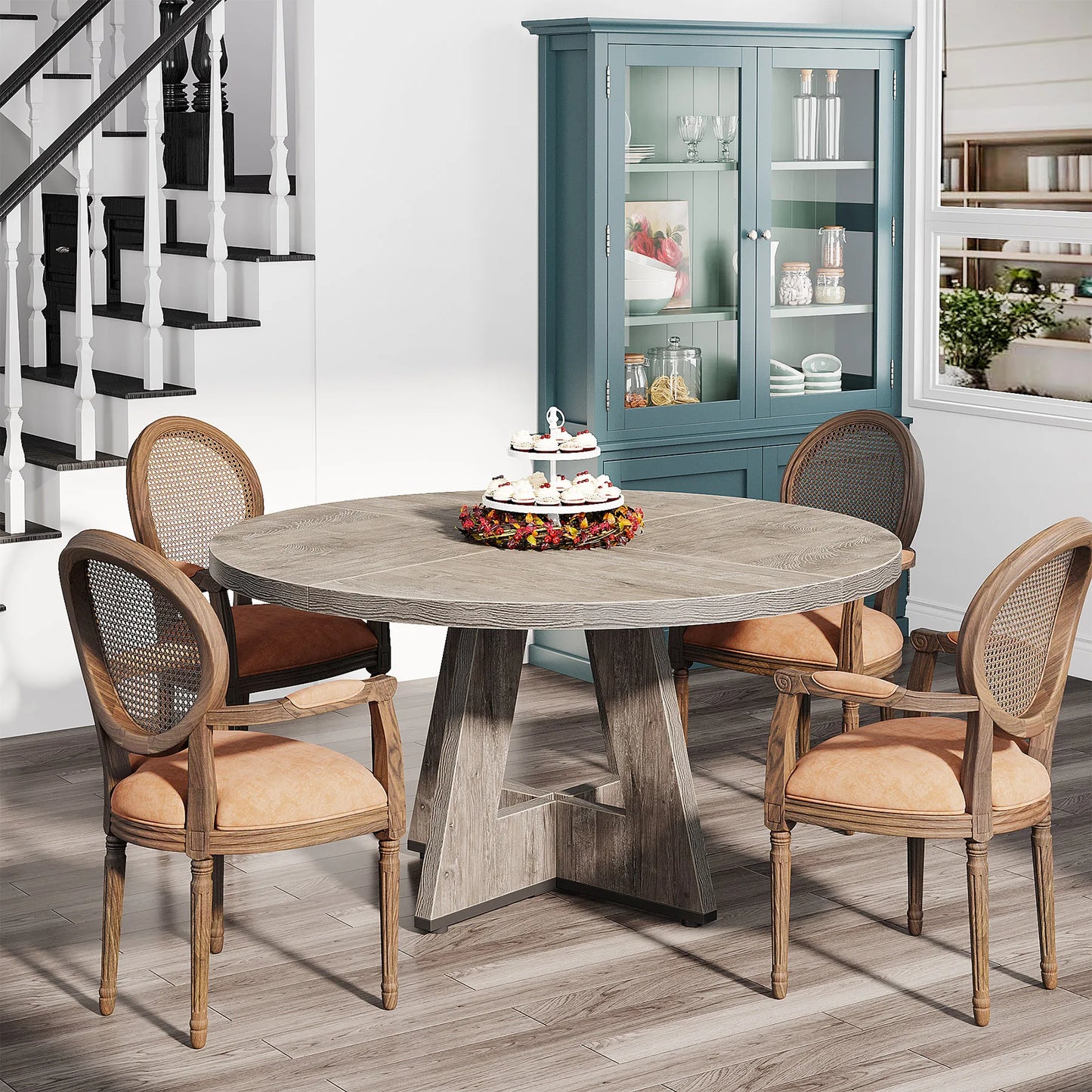 47 Inch Round Dining Table