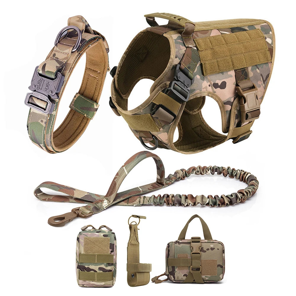 Training Walking Vest Dog Harness and Collar for Medium Large Dogs