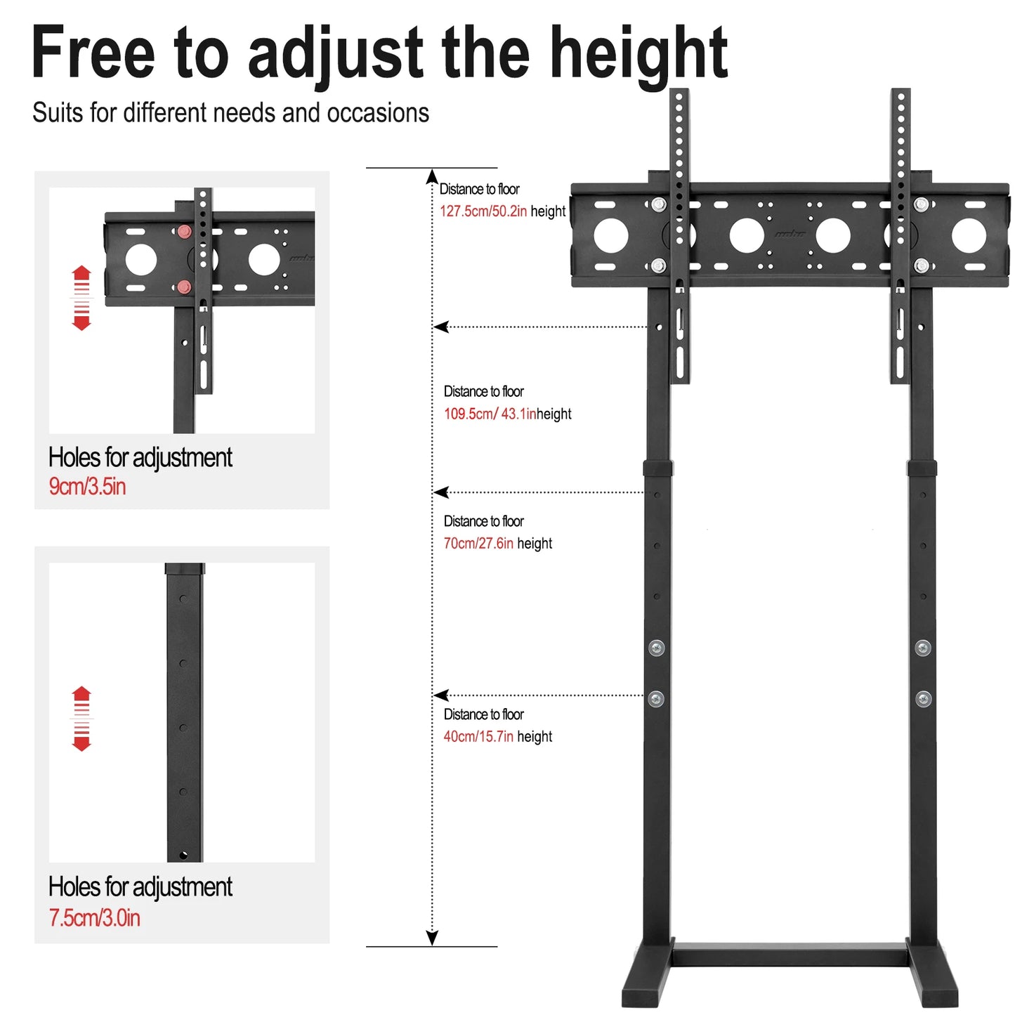TV Height Adjustable Stand