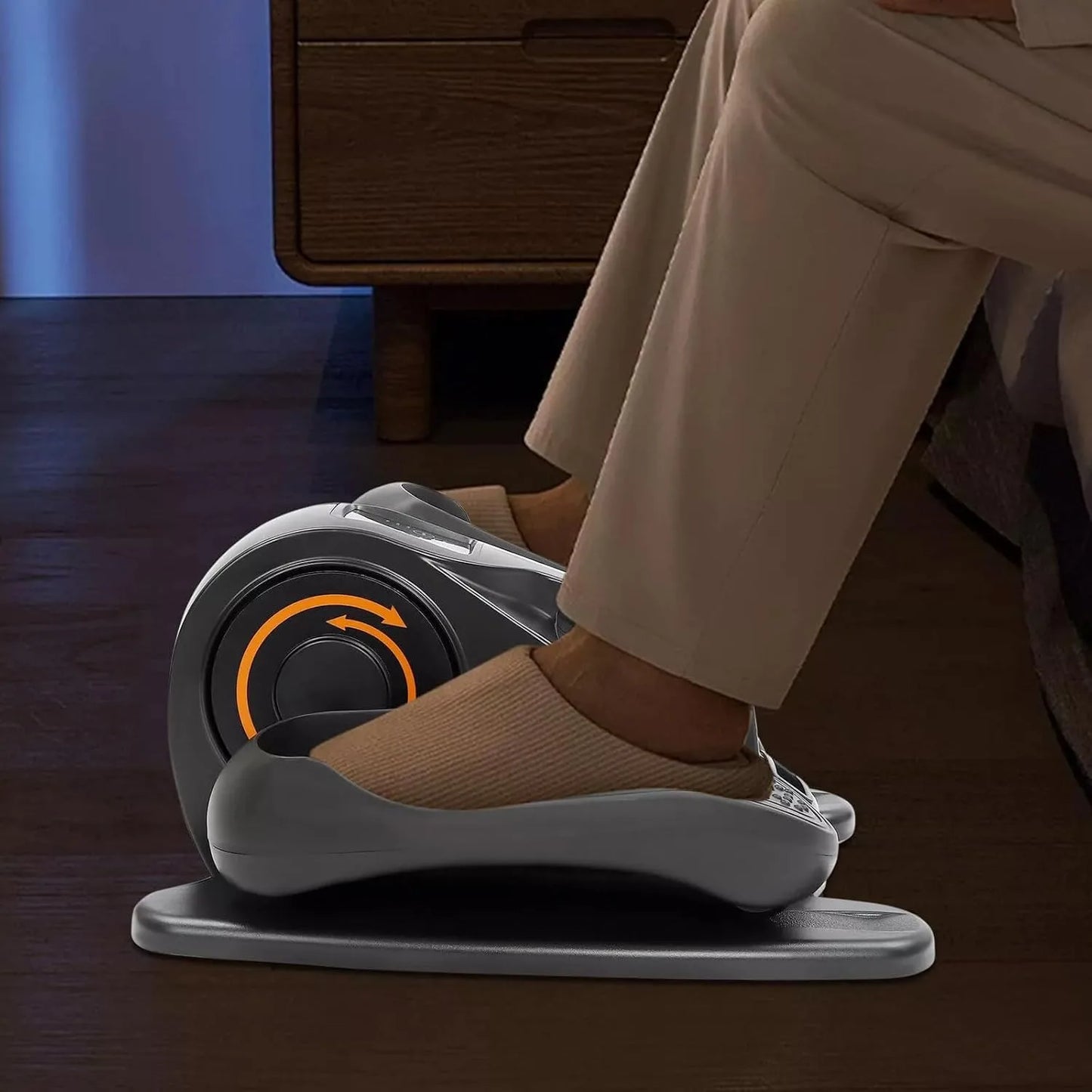 Portable Remote Control, Motorized Elliptical Trainer for Seniors Adults