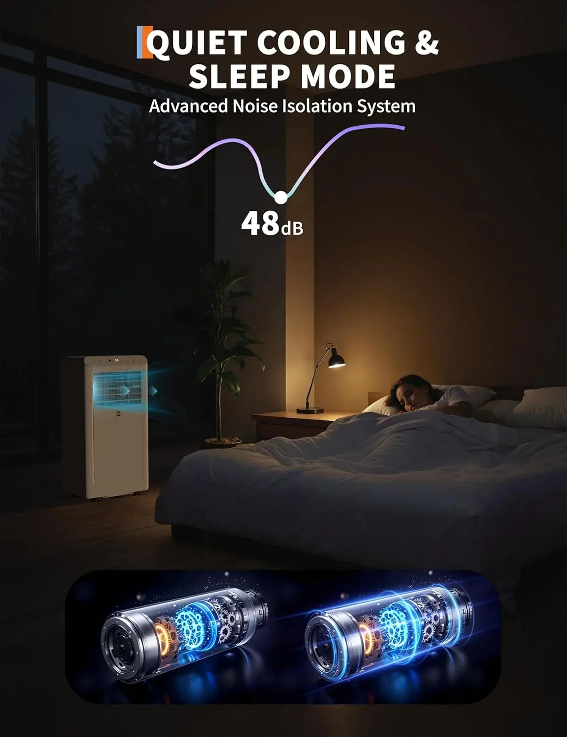 8000 BTU Portable Air Conditioners