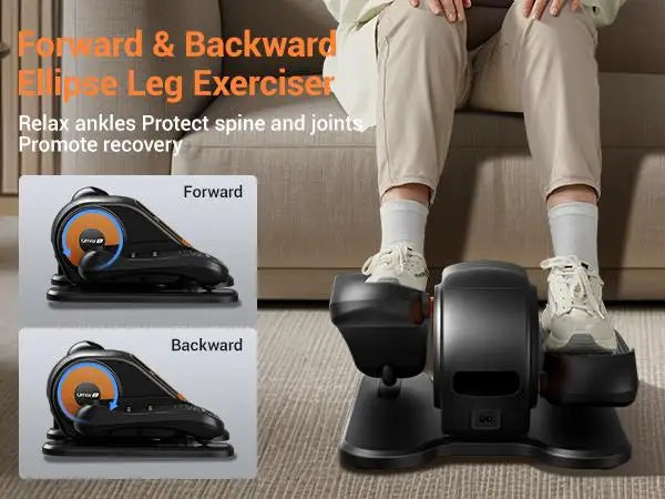 Quiet Portable Under Desk Elliptical for Seniors