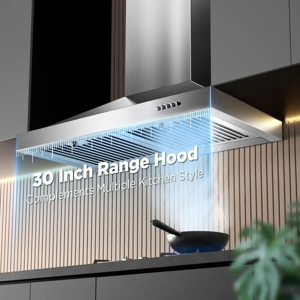 30-inch, Wall Mount Ducted/Ductless Convertible Duct