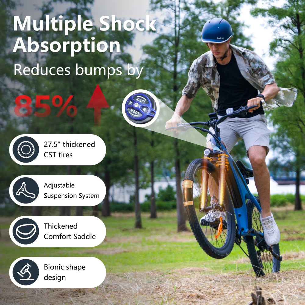 HX Q5 2000W 27.5-inch Electric Mountain Bike