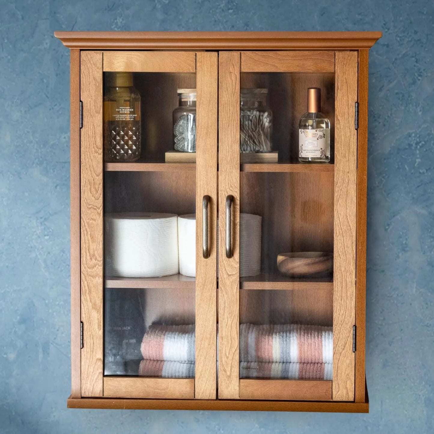 Wooden Over the Toilet Medicine Cabinet