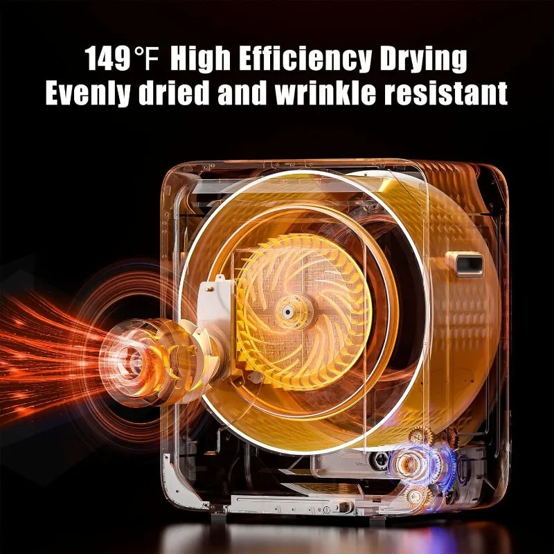 18 lbs. Portable Washer and Dryer Combo Set