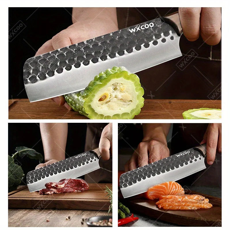8PCS Stainless steel Professional Kitchen Chef Knife Set
