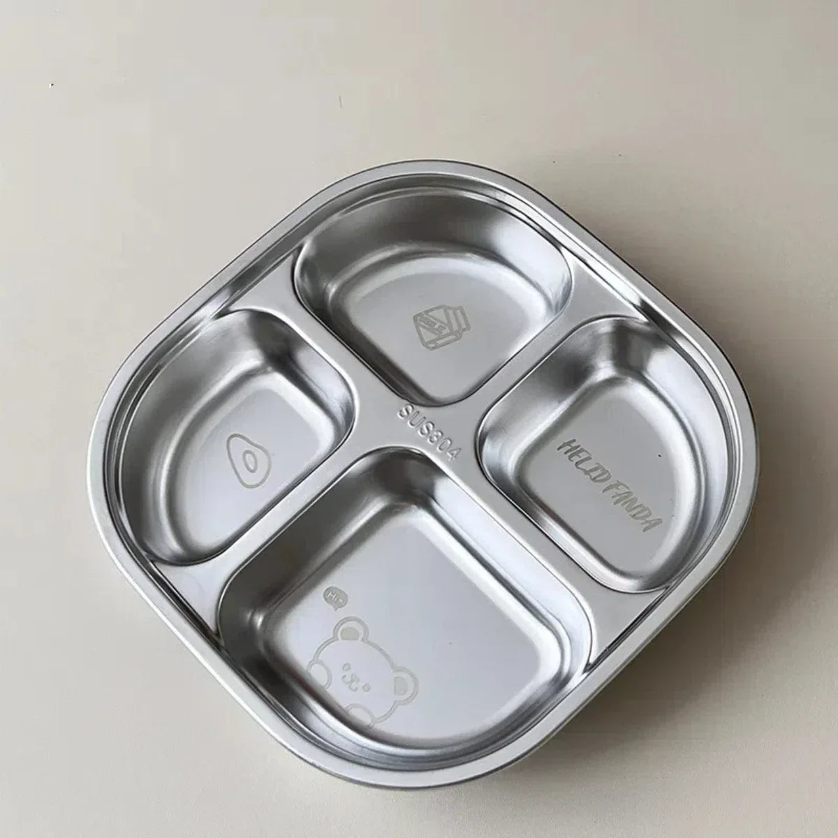 Reusable Square Divided Dinning Plates