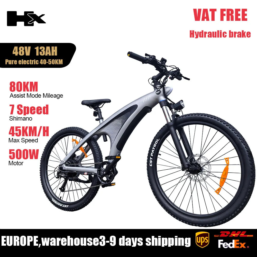 HX Q5 2000W 27.5-inch Electric Mountain Bike