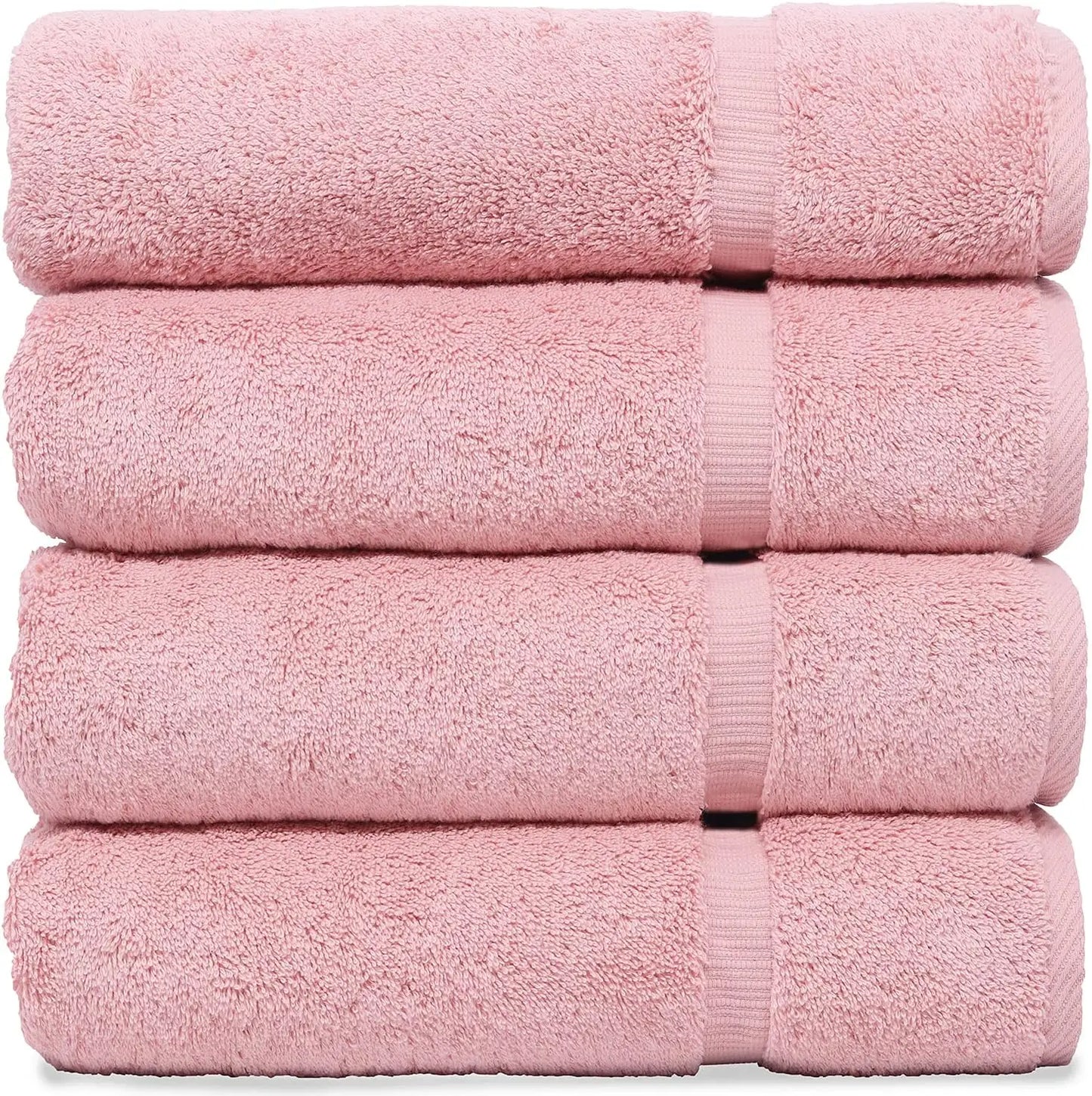 Super absorbent, fast drying 100% cotton towel set