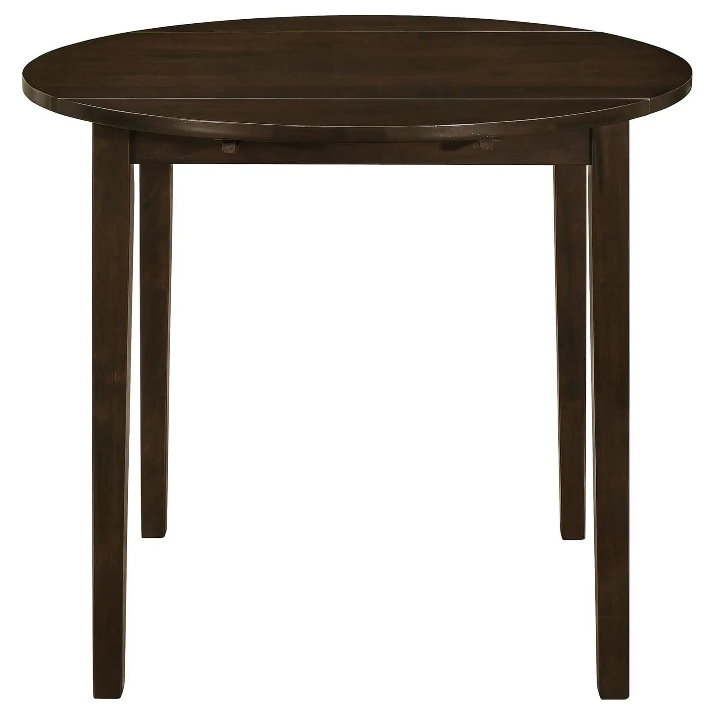 Cappuccino and Tan 3-Piece Drop Leaf Dining Set