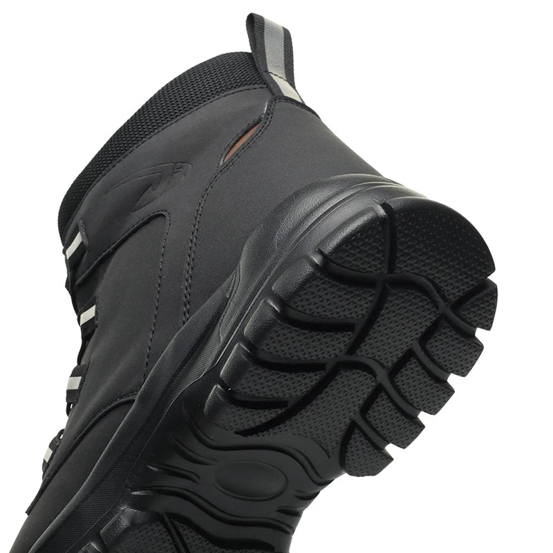 High Top Steel Toe Boots Slip Resistant Anti-Puncture