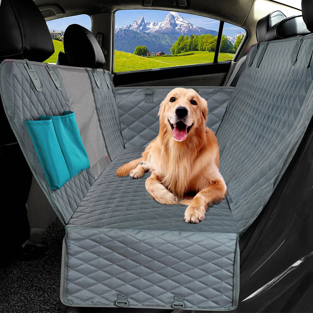 Waterproof Dog Car Seat Cover Seat with Protector Mat Safety Carrier
