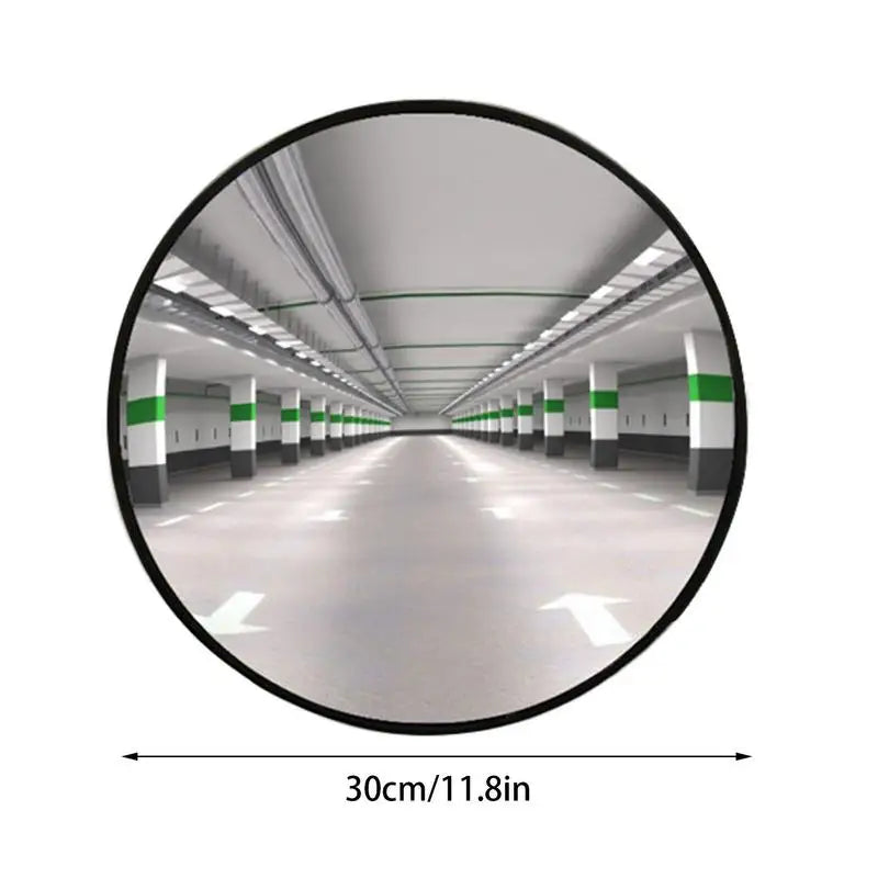 11.8in/30cm Round Security Driveway Blindspot Mirror