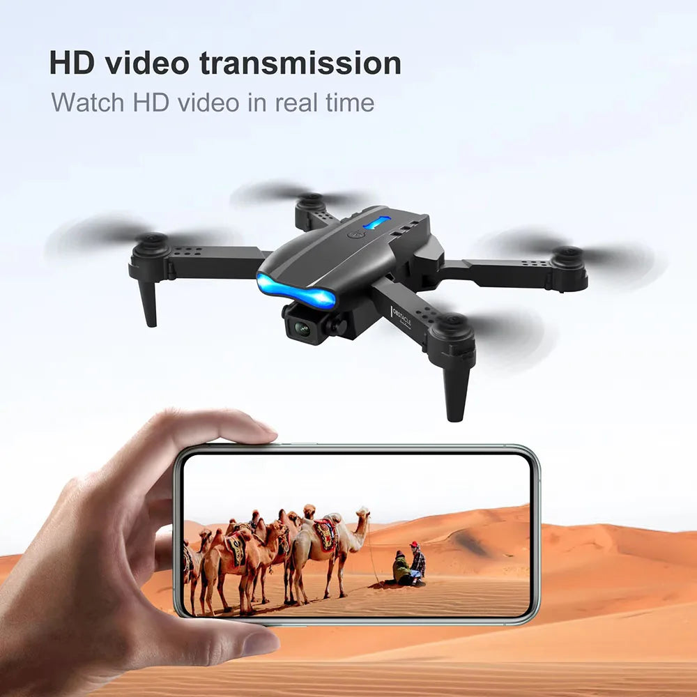 HD Dual Camera E99 Pro RC Mini Drone 4K With Wi-Fi 1080P 720P