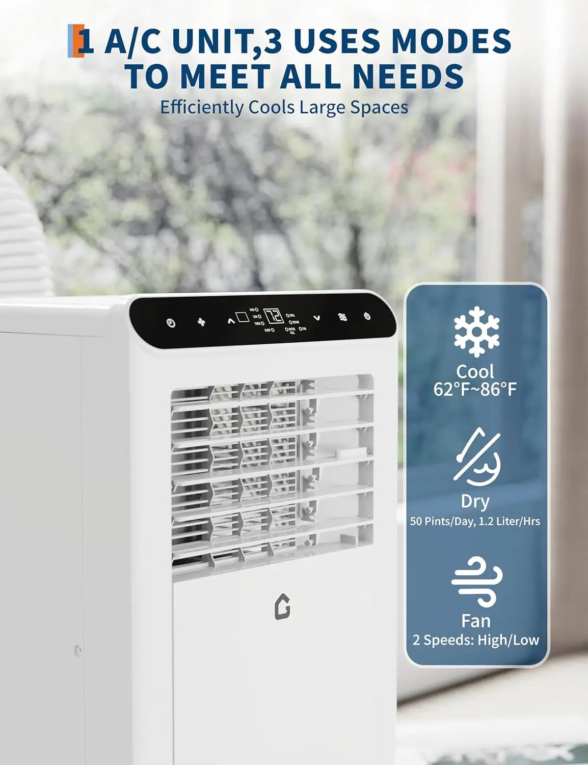 8000 BTU Portable Air Conditioners