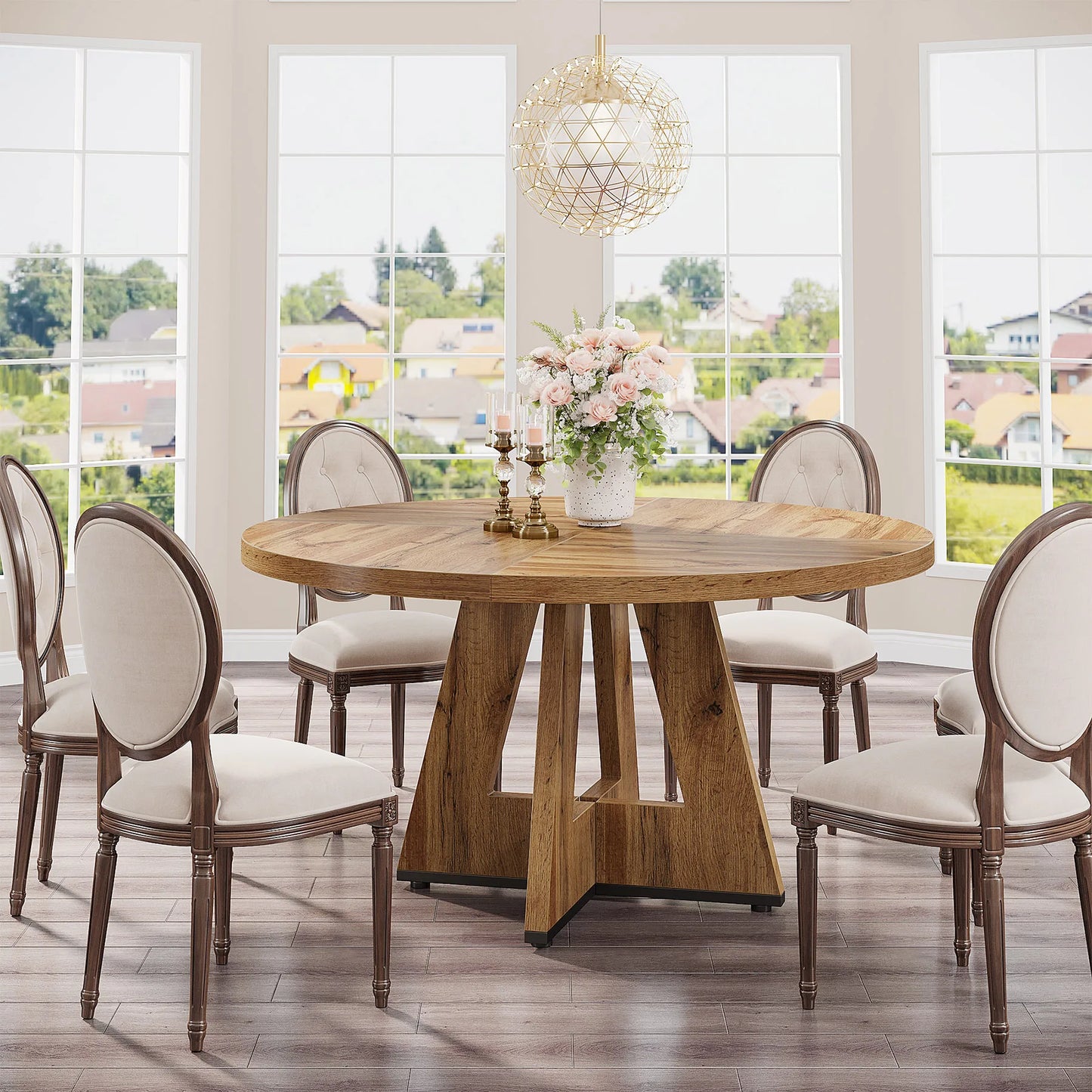47 Inch Round Dining Table