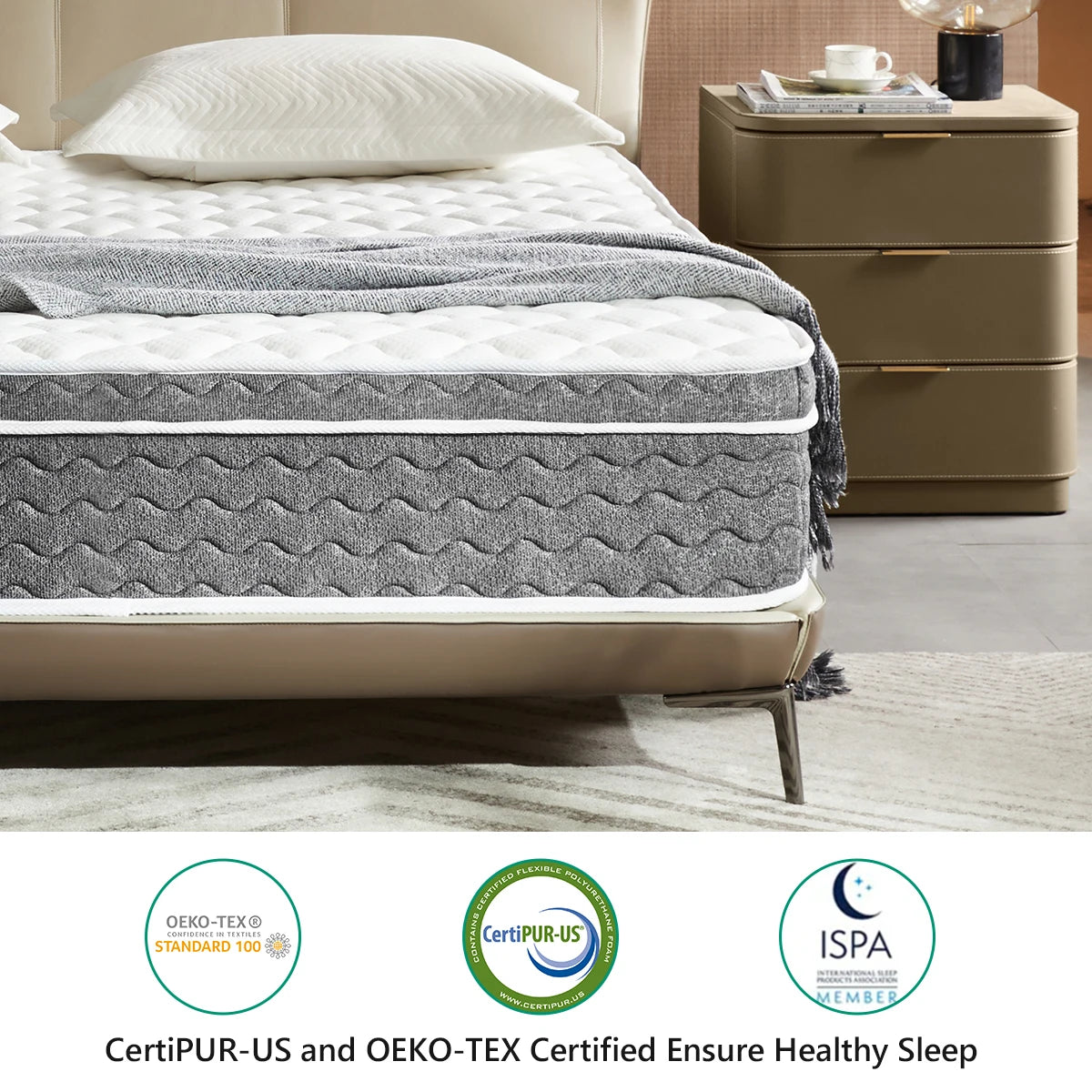 10/12/14 Inch Queen Size Mattress Hybrid