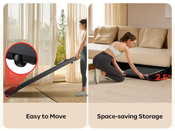 2.5 HP Incline Triple Knee Protection, with App and Remote Controls