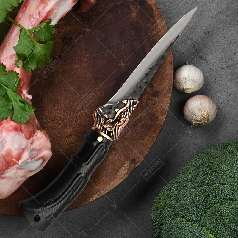 8PCS Stainless steel Professional Kitchen Chef Knife Set
