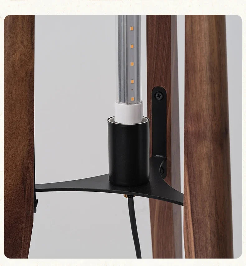 Zen Floor Lamp Japanese style light fabric shade lamp