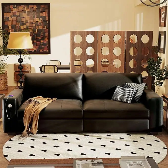 89" Sofa with Medium Firm Seat Cushion and Removable Cover