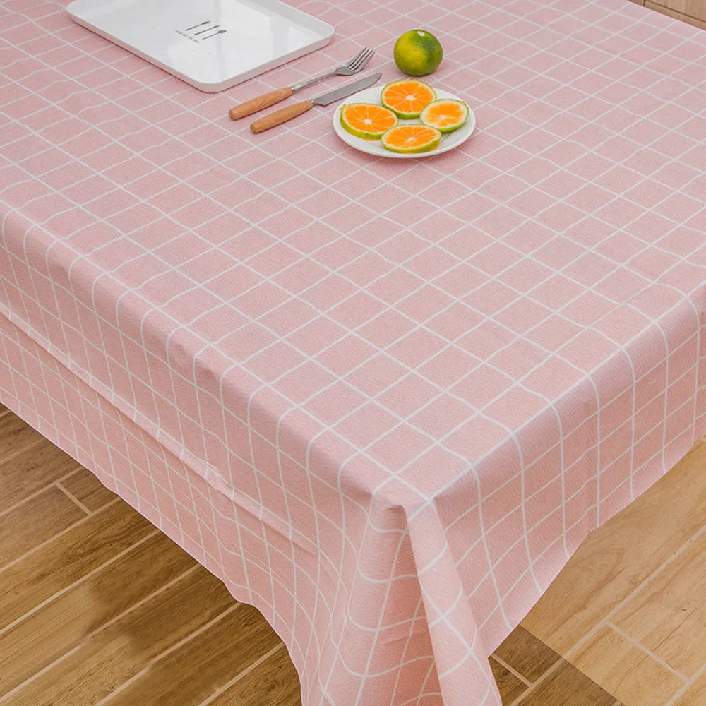 Rectangle Wipe Clean Party Tablecloth Cover