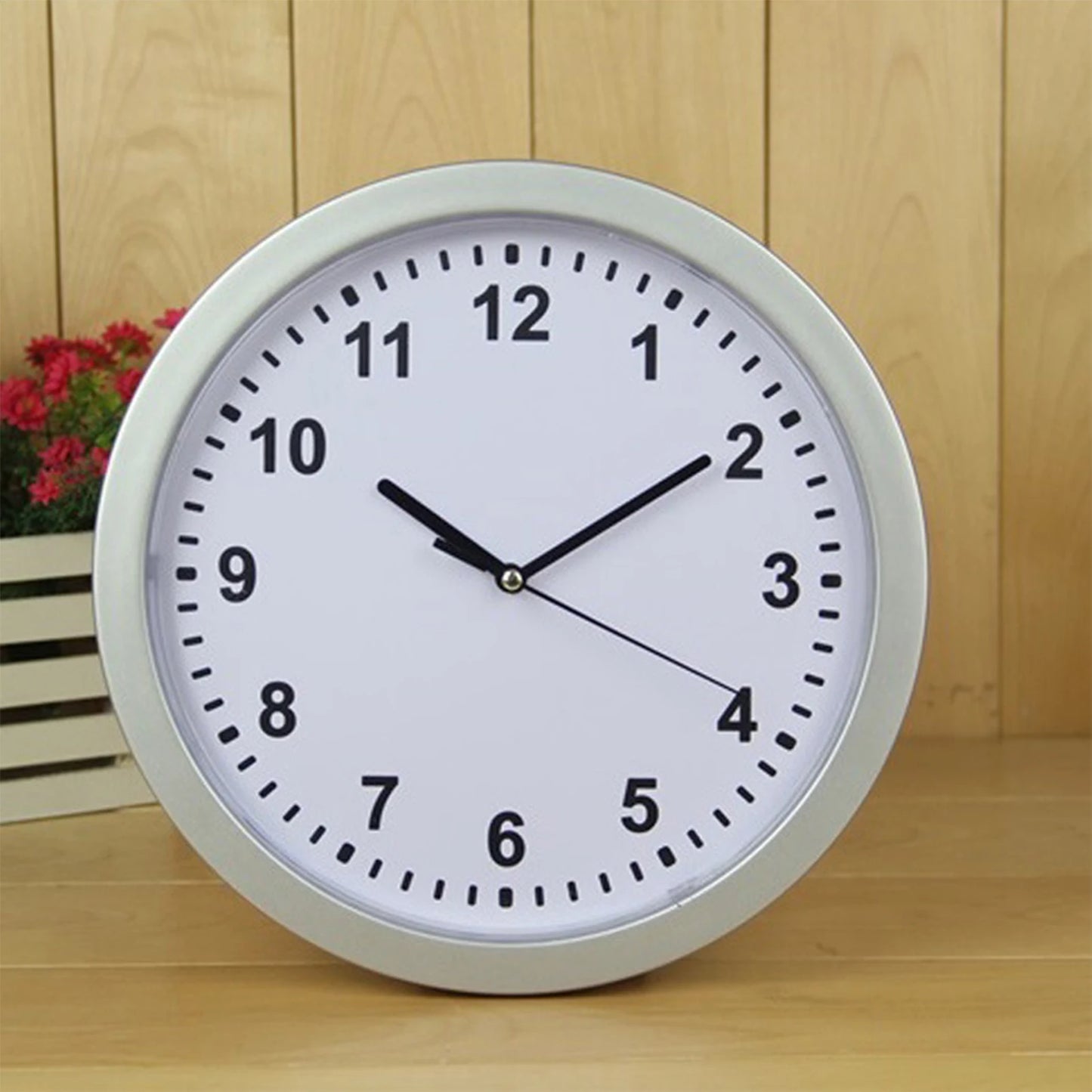Hidden Safes Wall Clock with Secret Compartment Simple