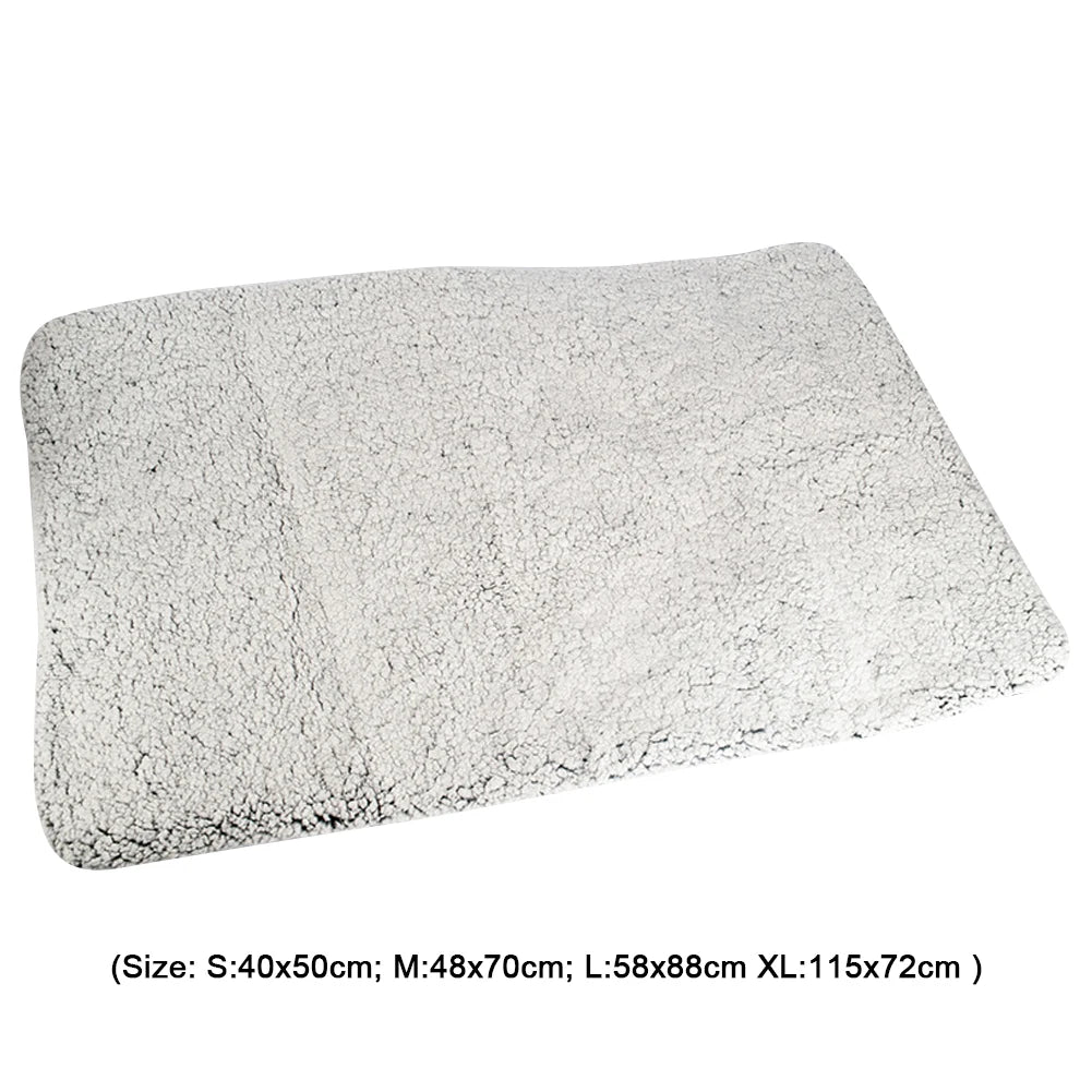 Self-Heating Thermal Cat Dog Bed Mat for Indoor Cats & Small Dogs