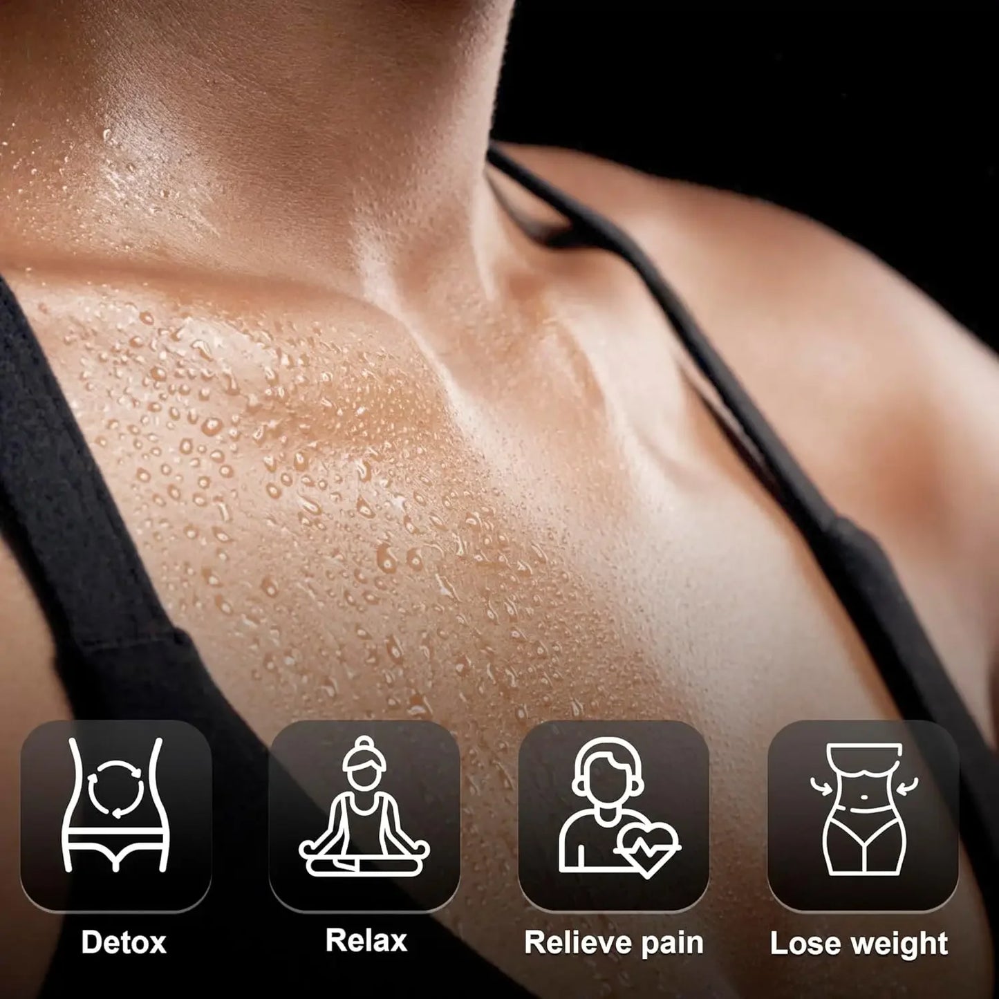 Portable Steam Sauna for Home, with 2.6L & 1500W±10%, Remote Control