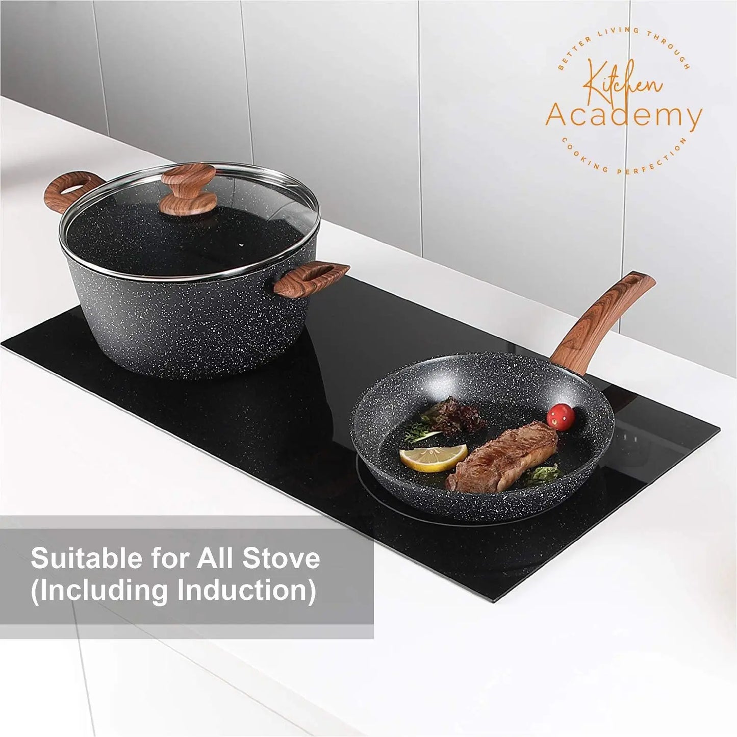 30 Piece Induction Cookware & Bakeware Set