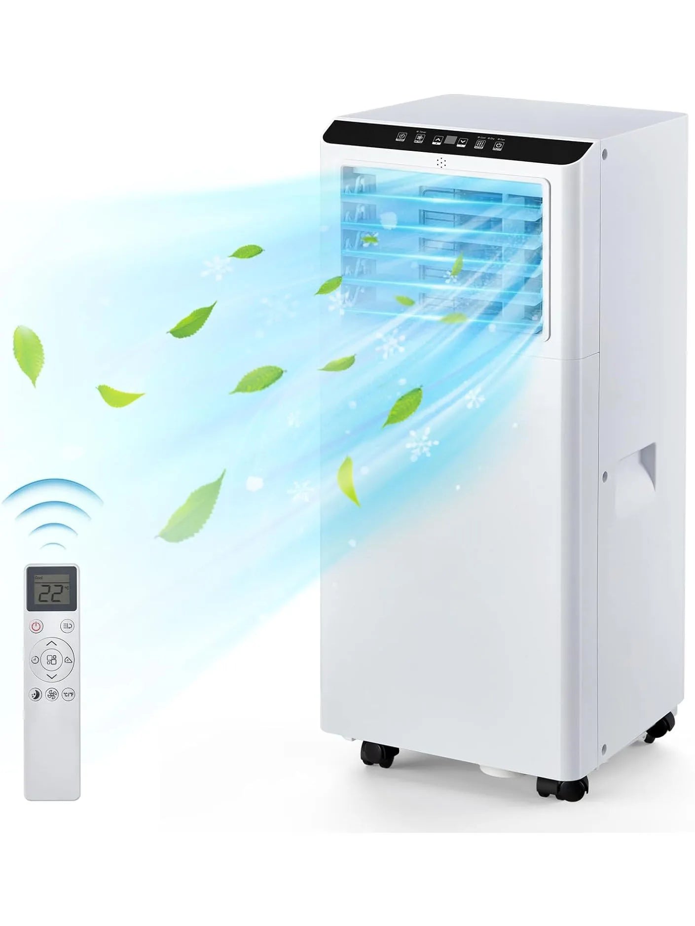 8000BTU Portable Air Conditioners with Remote Control And 24h Timer